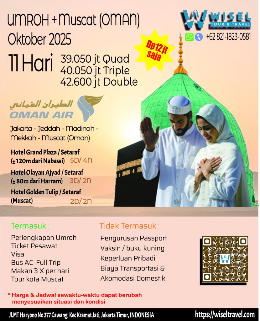 Umroh Oman muscat oktober 2025