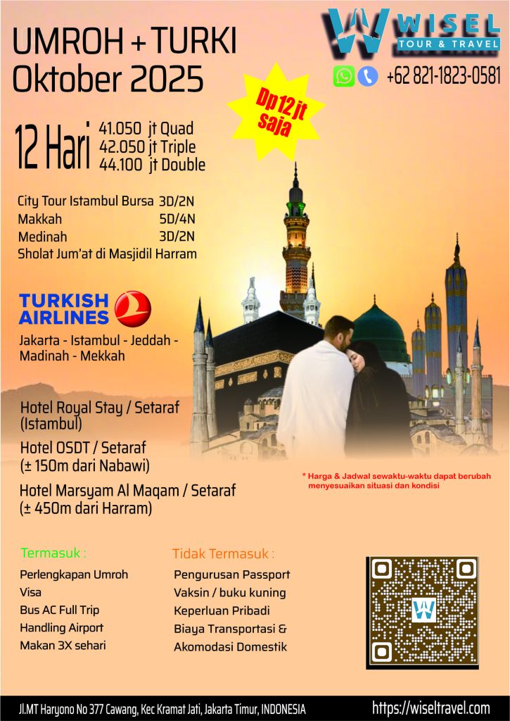 Umroh TURKI oktober 2025
